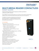 MULTI-MEDIA READER CONTACTLESS PARABIT READERS