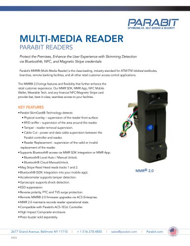 MULTI-MEDIA READER PARABIT READERS