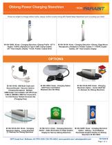 Oblong Power Charging Stanchion