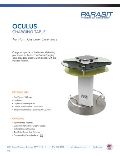 OCULUS CHARGING TABLE