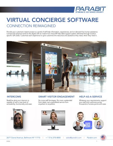 VIRTUAL CONCIERGE SOFTWARE CONNECTION REIMAGINED