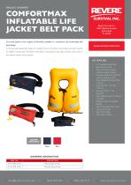 COMFORTMAX INFLATABLE LIFE JACKET BELT PACK