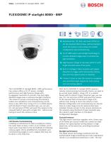 FLEXIDOME IP starlight 8000i