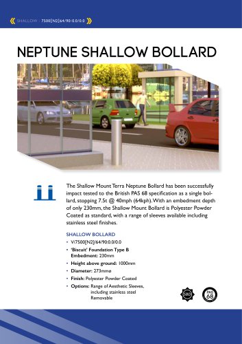 Neptune Shallow Bollard