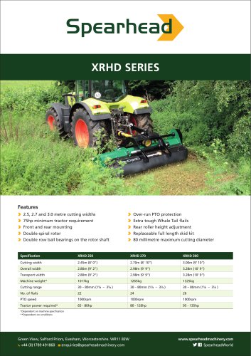 XRHD Series