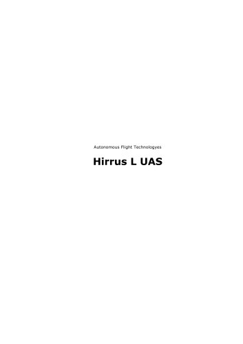 View Hirrus L detailed specification