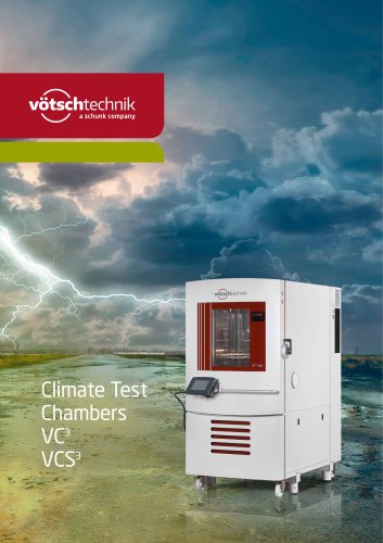 Climate Test  Chambers VC 3 VCS