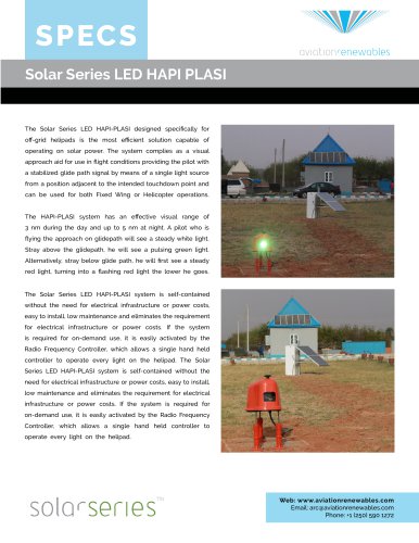 Solar Series LED HAPI PLASI