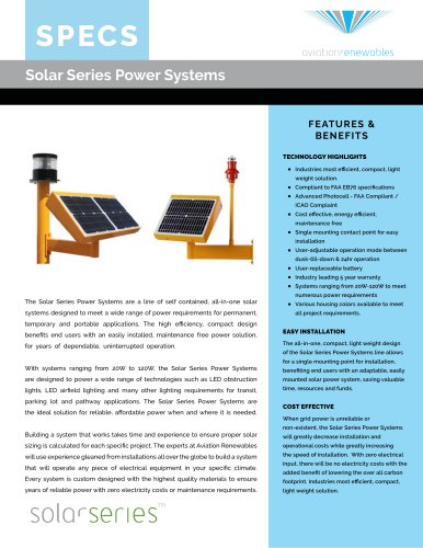 Solar Series Power Systems