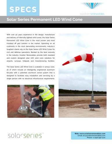 Wind Cone (Windsock) - Permanent
