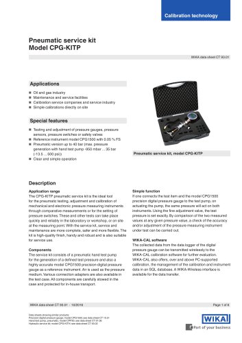Model CPG-KITP