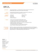 KYDEX®110 Metallic fire-rated sheet