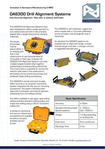 DAS300 Drill Alignment Systems