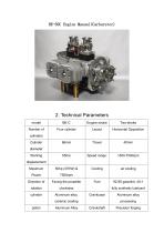 10 - 50hp piston engine BE-50C