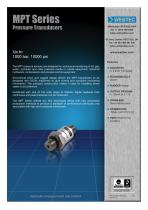 MPT Series Pressure Transducers