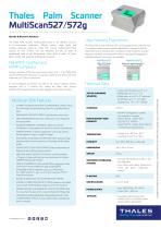 Thales Palm Scanner MultiScan527/572g
