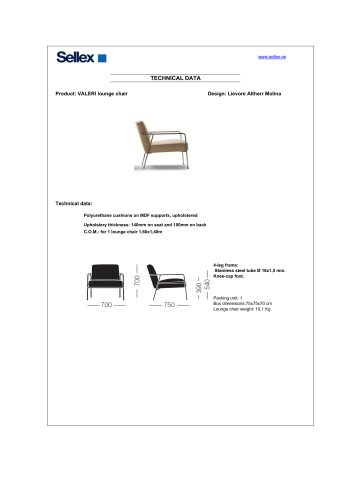 VALERI lounge chair