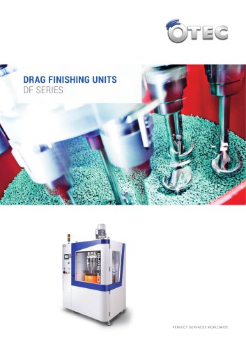 DRAG FINISHING UNITS DF SERIES