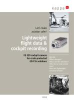 Lightweight  f light data &  cockpit recording