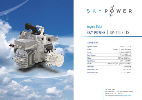 SKY POWER SP-110 FI TS / SP-210 FI TS
