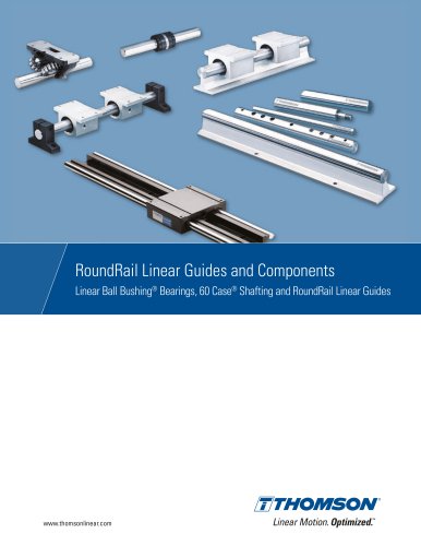 RoundRail Linear Guides and Components