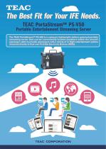 TEAC PortaStream™ PS-V50