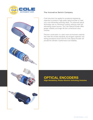 OPTICAL ENCODERS