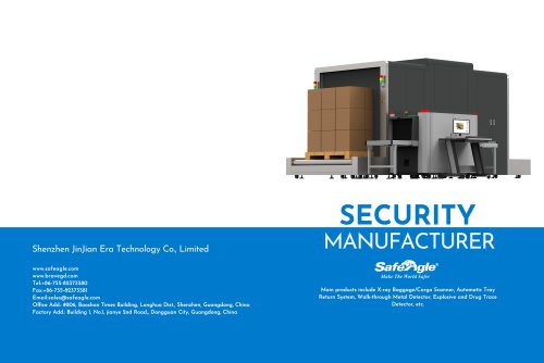 Safeagle&reg; Catalog-X-ray Screening Tray Return System