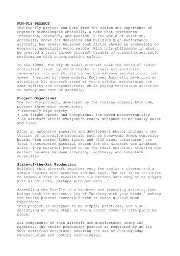 FUN-FLY PROJECT 