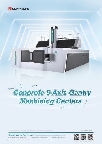 5-Axis Gantry Machining Centers - UGG-5AXIS Series