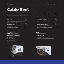 AEME GSE M45D Motorized Cable Reel C28 Cable Reel