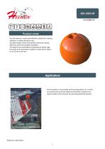 Technical datasheet sphere
