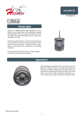 technical datasheet_Strobe